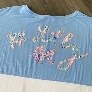 🚫 SOLD Lilly Pulitzer Finn Blue Peri - large